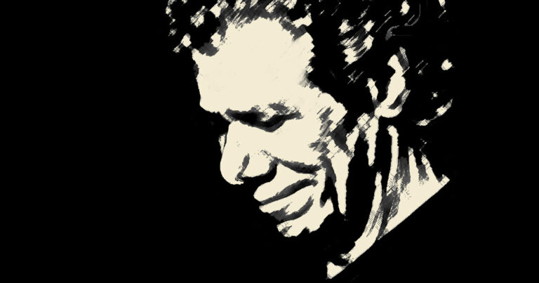 popart portret van Chick Corea, gemaakt door Frieke van Thiel