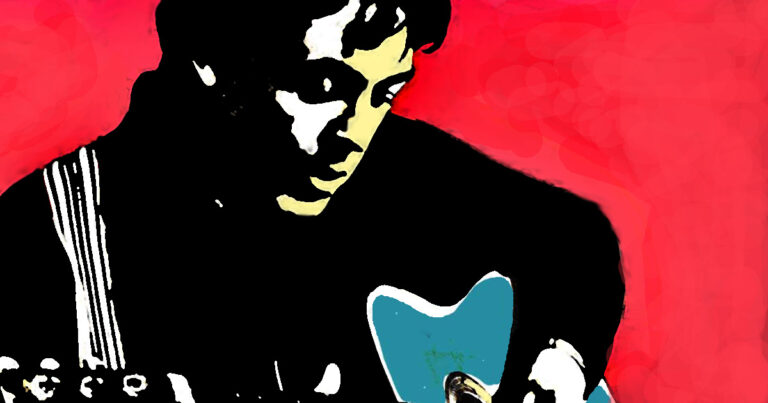 Popart portret van Paul McCartney gemaakt door Frieke van Thiel