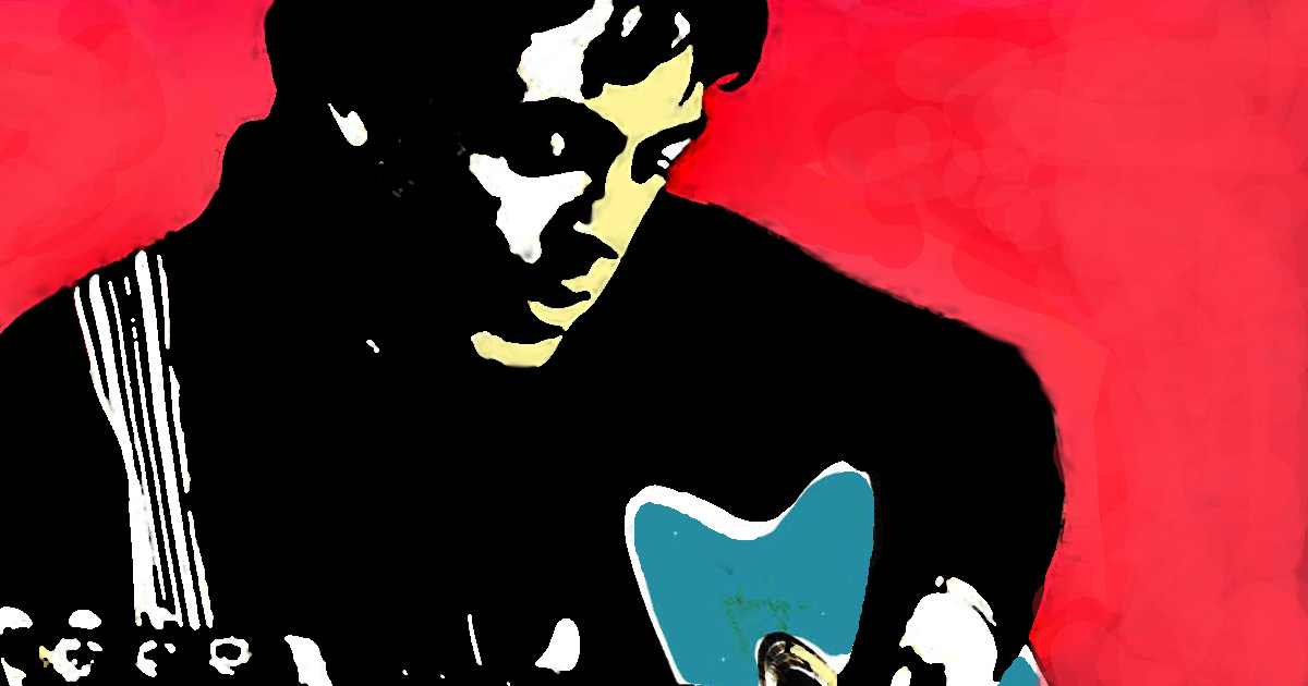 Popart portret van Paul McCartney gemaakt door Frieke van Thiel
