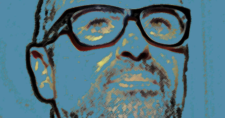 Popart portret van George Michael, gemaakt door Frieke van Thiel