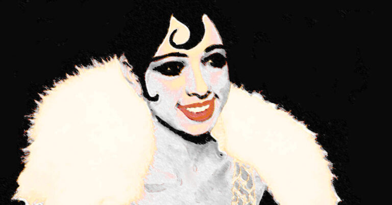 Origineel kunstwerk van Josephine Baker, gemaakt door Frieke van Thiel